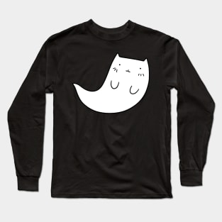 Ghost Cat Long Sleeve T-Shirt